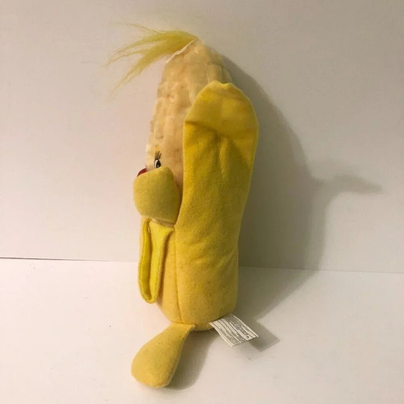 Vintage Corn Plush Anthropomorphic Stuffed Toy Caravane - Picture 14 of 16